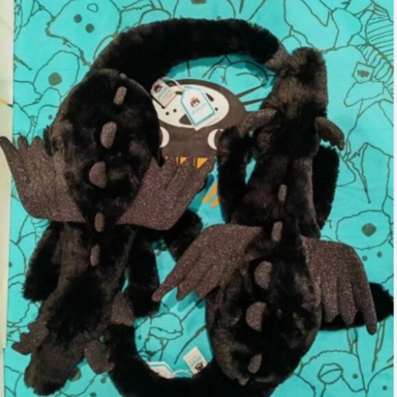 Jellycat Black Dragon 50cm Rare Edition NWT and Dust Bag Gift - Picture 3 of 4